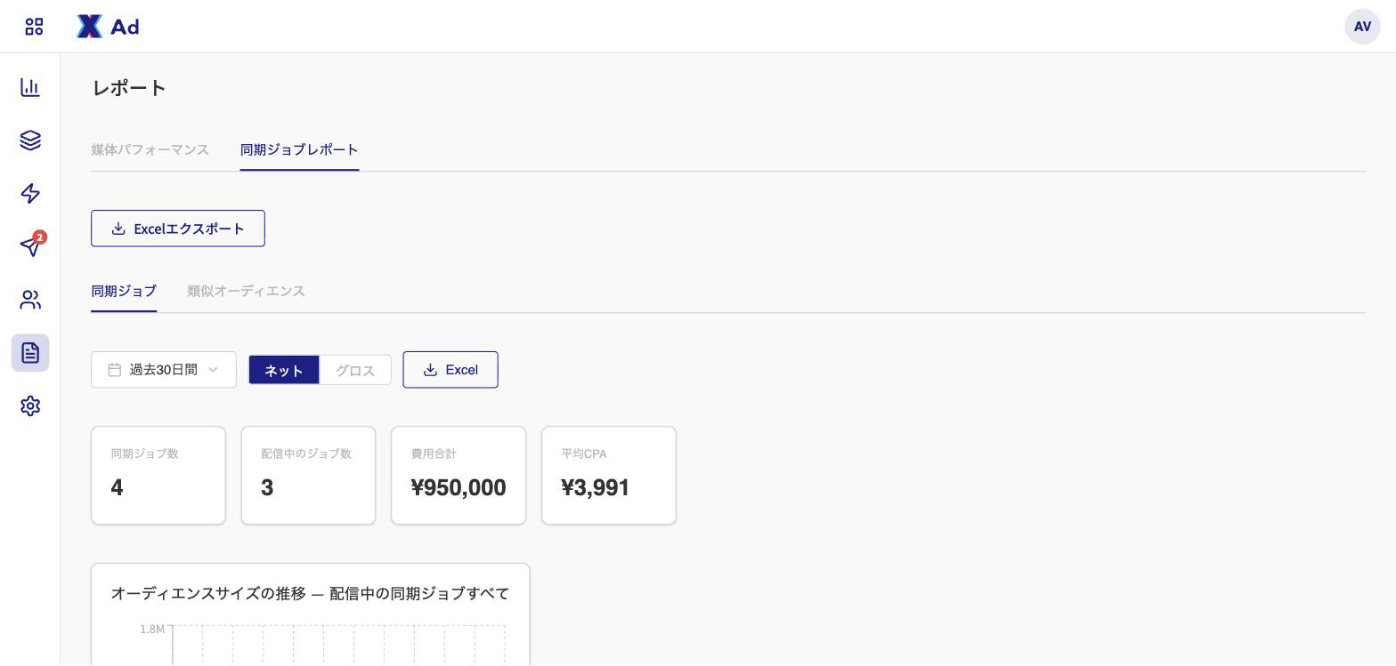 一次タブと二次タブの2階層。一次タブは横スクロールで切り替える